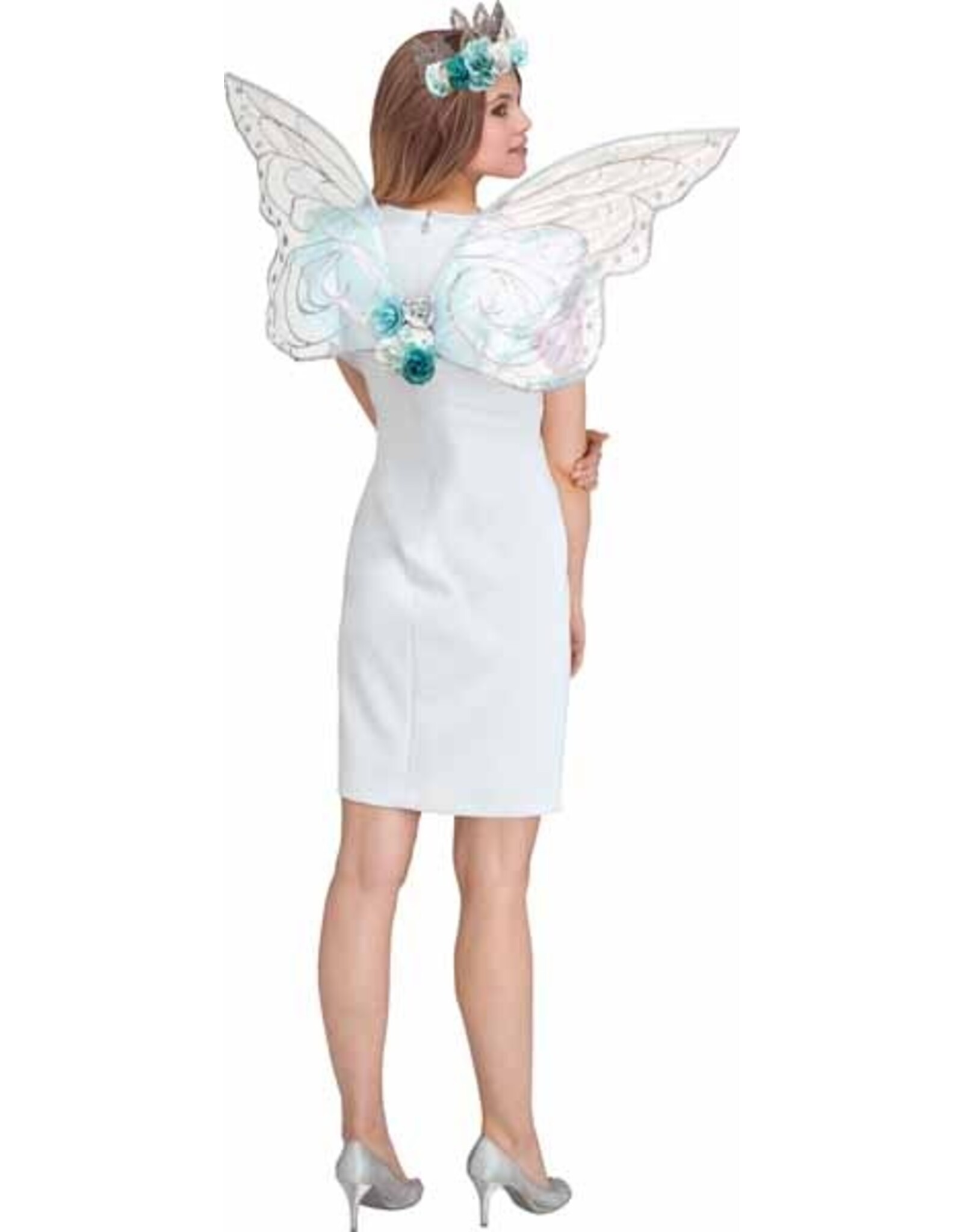Fun World Children's Opaline Fairy Wing Silver Blue