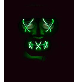 Fun World E.L. Illumo Mask Green