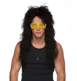 Westbay Wigs Heavy Metal Wig  Black