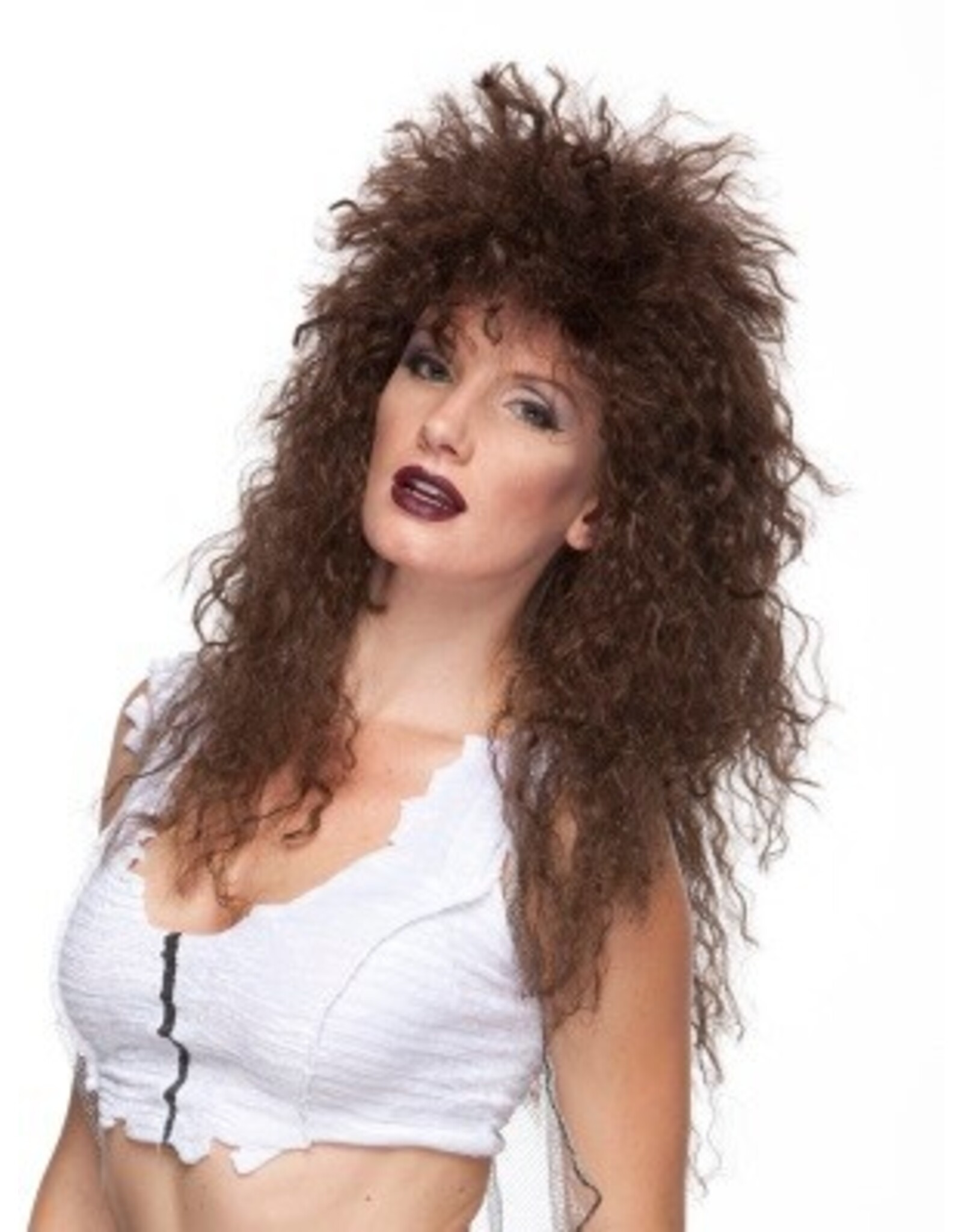 Westbay Wigs Heavy Metal Wig  Brown