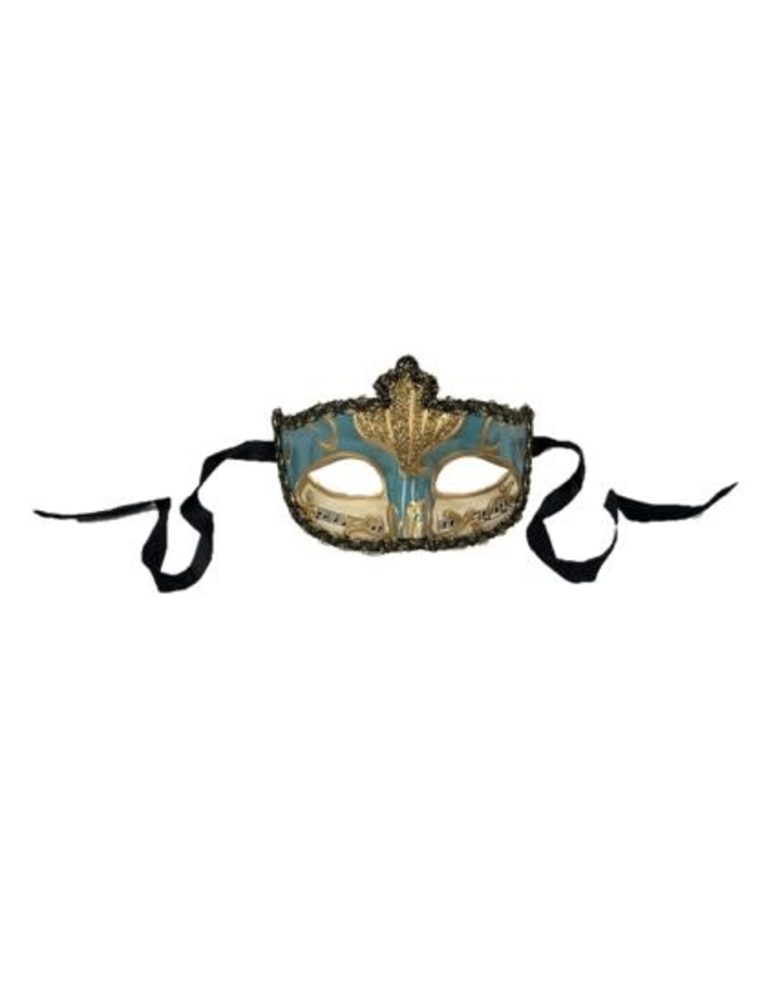 Karries Kostumes Music Note Mask  Antique Lt. Blue