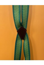 Karries Kostumes Patterned Suspenders Green