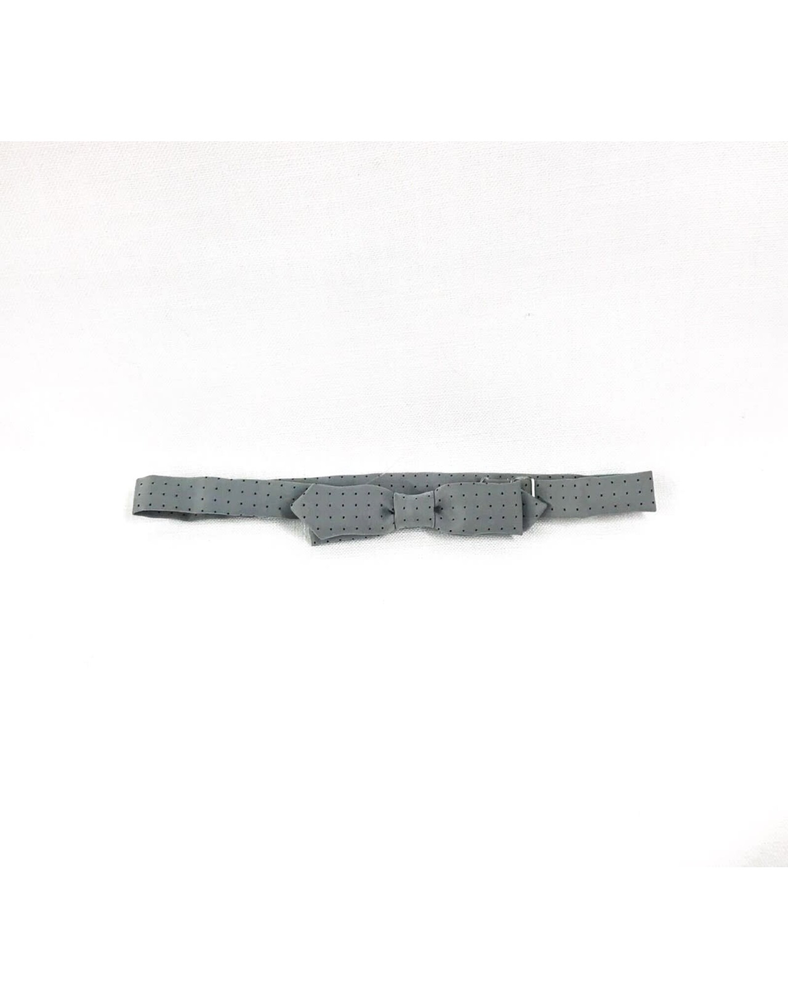 Karries Kostumes Polka Dot Bow Tie Grey
