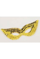 Forum Novelties Inc. Sequin Mask Gold