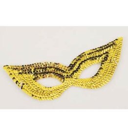Forum Novelties Inc. Sequin Mask Gold