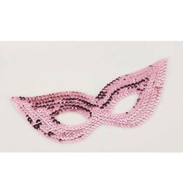 Forum Novelties Inc. Sequin Mask Pink