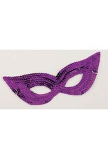 Forum Novelties Inc. Sequin Mask Purple