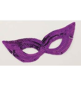 Forum Novelties Inc. Sequin Mask Purple