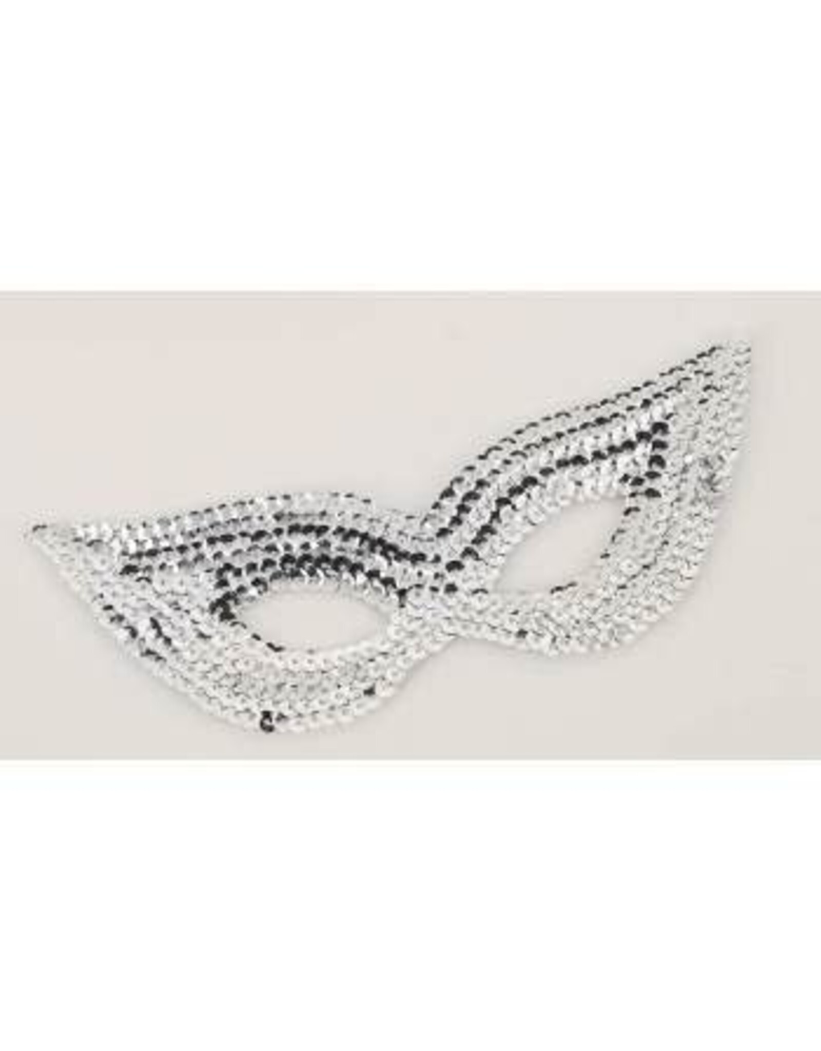 Forum Novelties Inc. Sequin Mask Silver