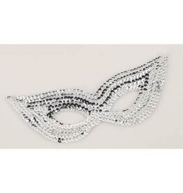Forum Novelties Inc. Sequin Mask Silver