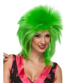 Westbay Wigs Spike Wig  Green