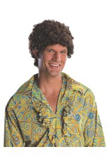 Rubies Costume Tight 'Fro Wig  Brown