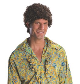 Rubies Costume Tight 'Fro Wig  Brown