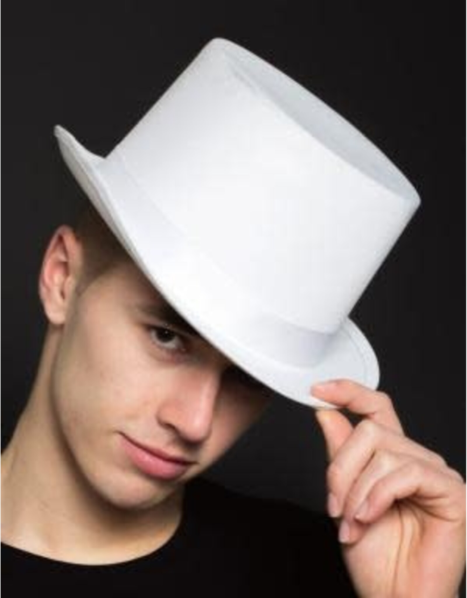HM Smallwares Top Hat Super Solid Satin White