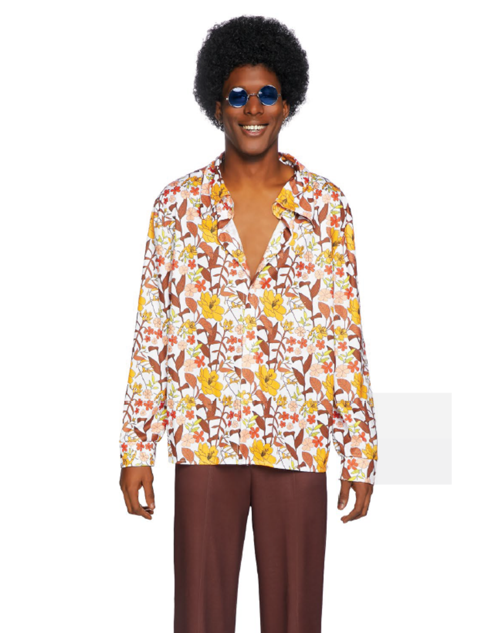 Leg Avenue Men's floral Shirt - XL