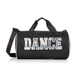 Kissed by Glitter Duffle with "Dance" - Black