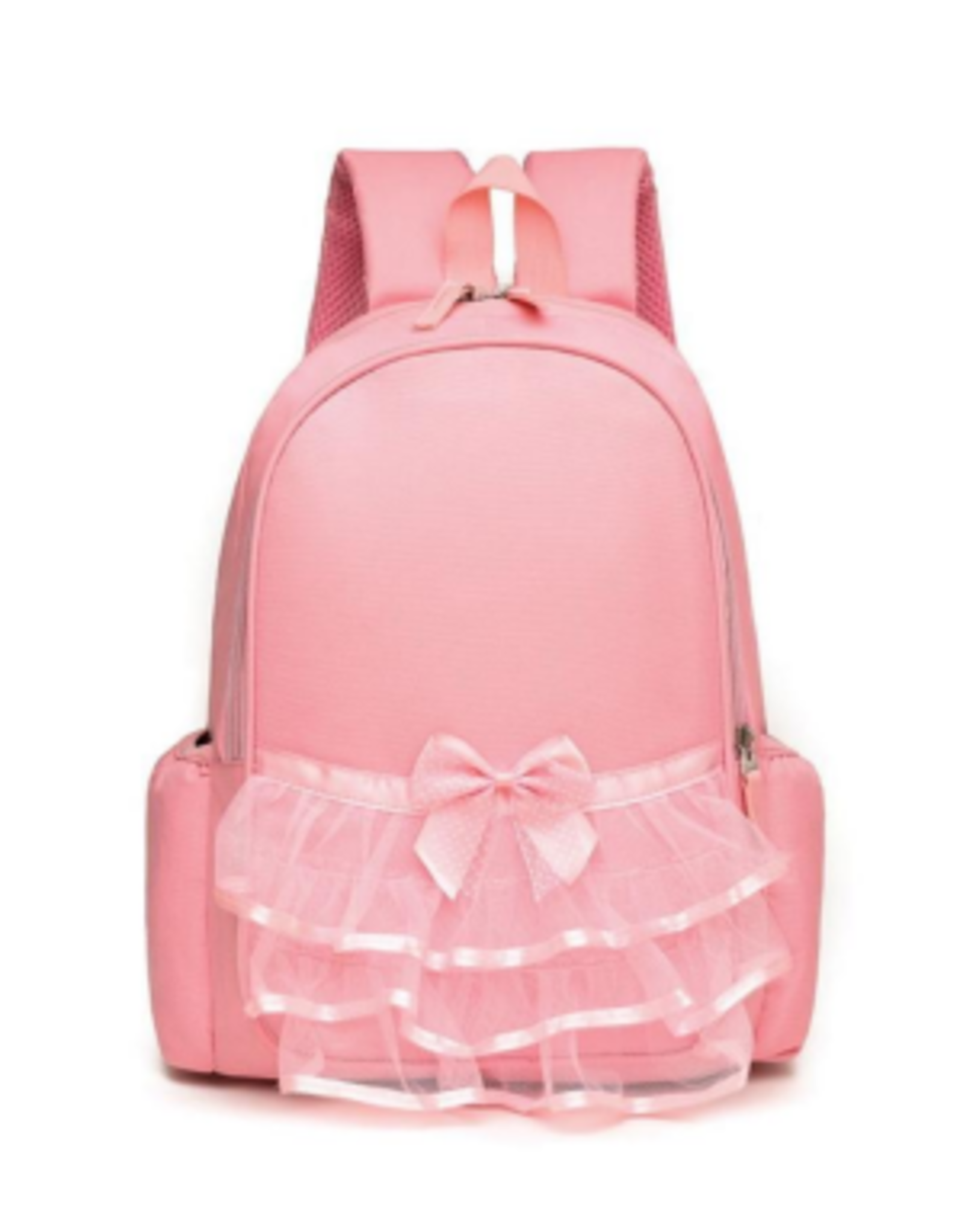 Kissed by Glitter Pink Backpack with Tutu