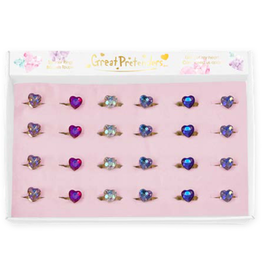 Great Pretenders Assorted Heart Spinner Ring