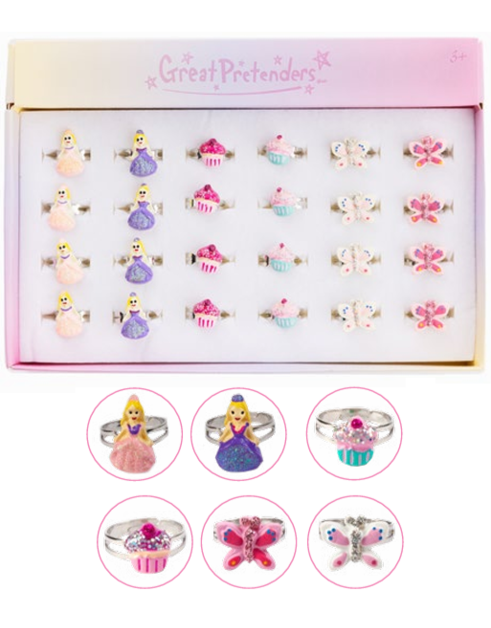 Great Pretenders Assorted Rings