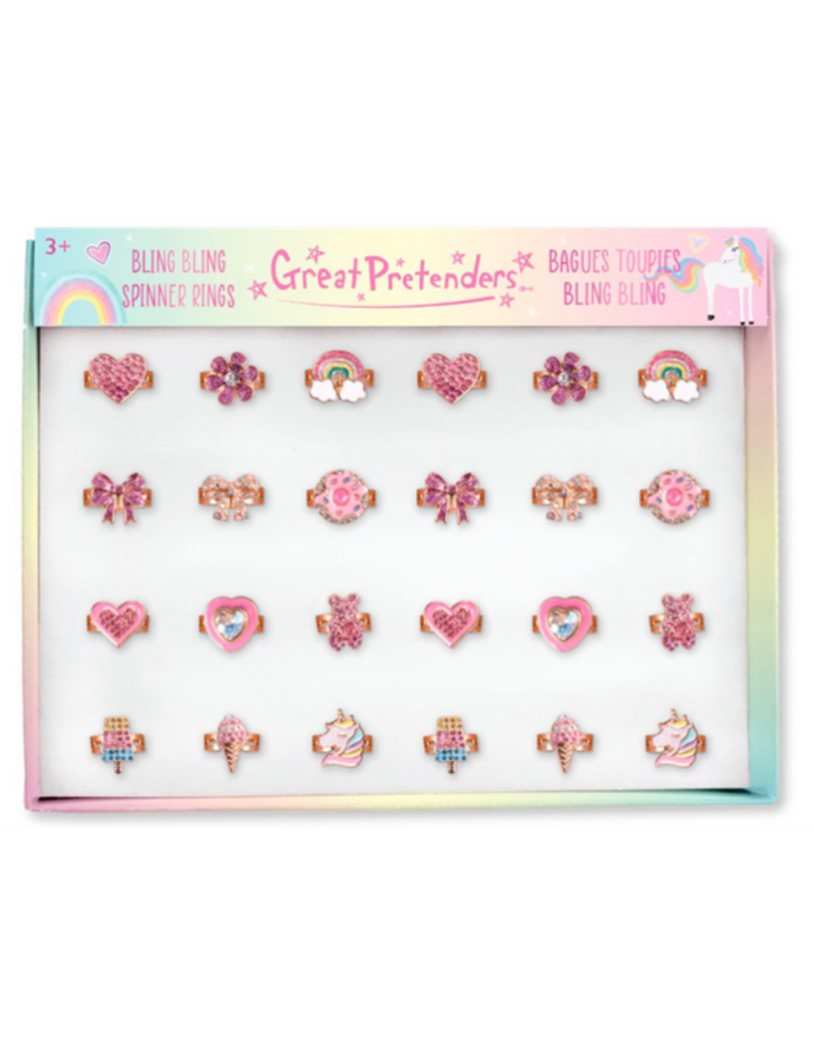 Great Pretenders Assorted Spinner Rings