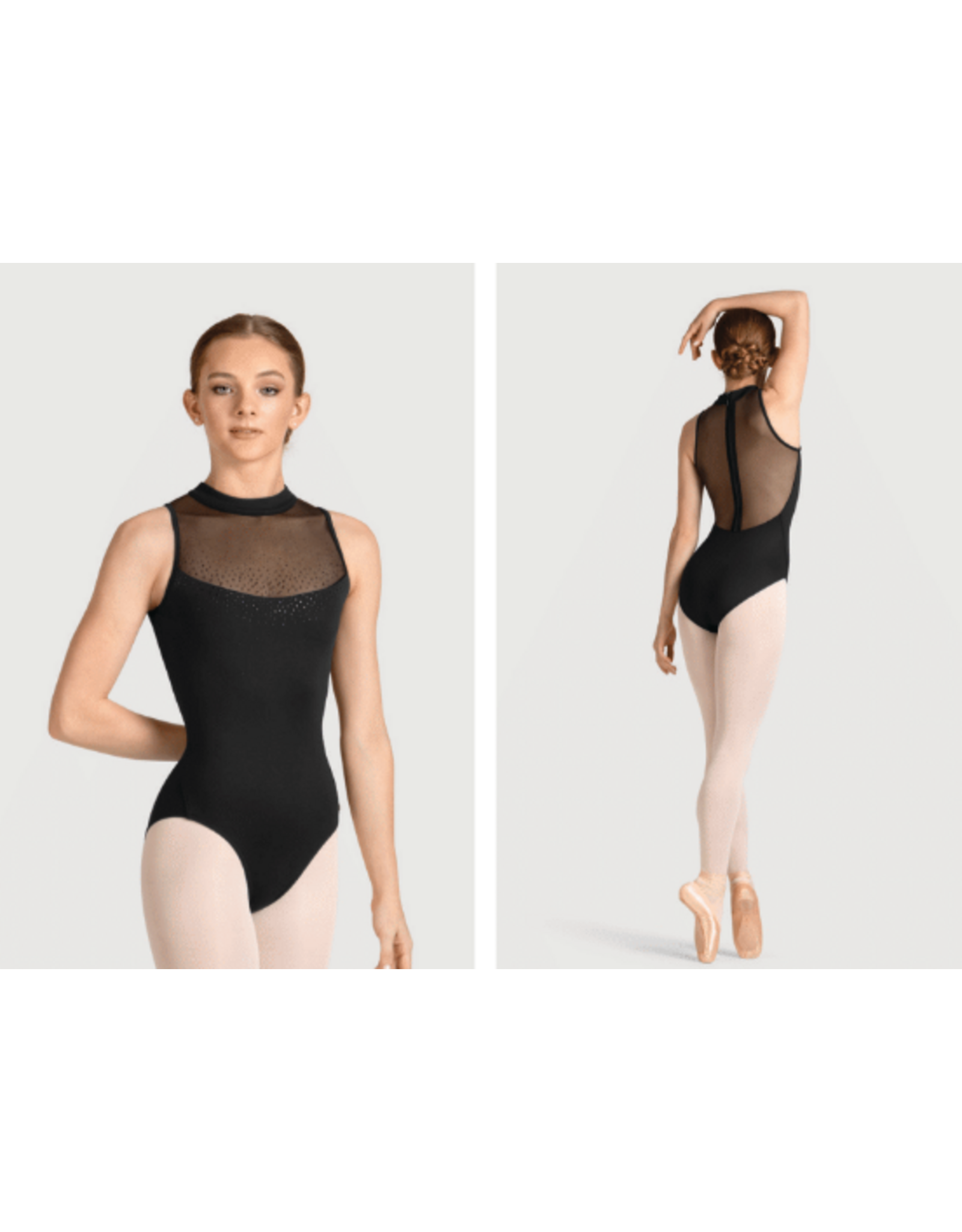 Mirella Celeste Gel Print Leotard