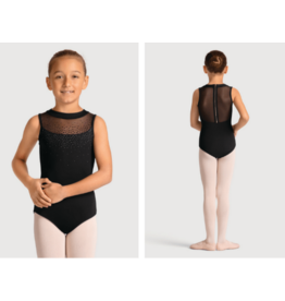 Mirella Children's Celeste Mock Neck Leotard