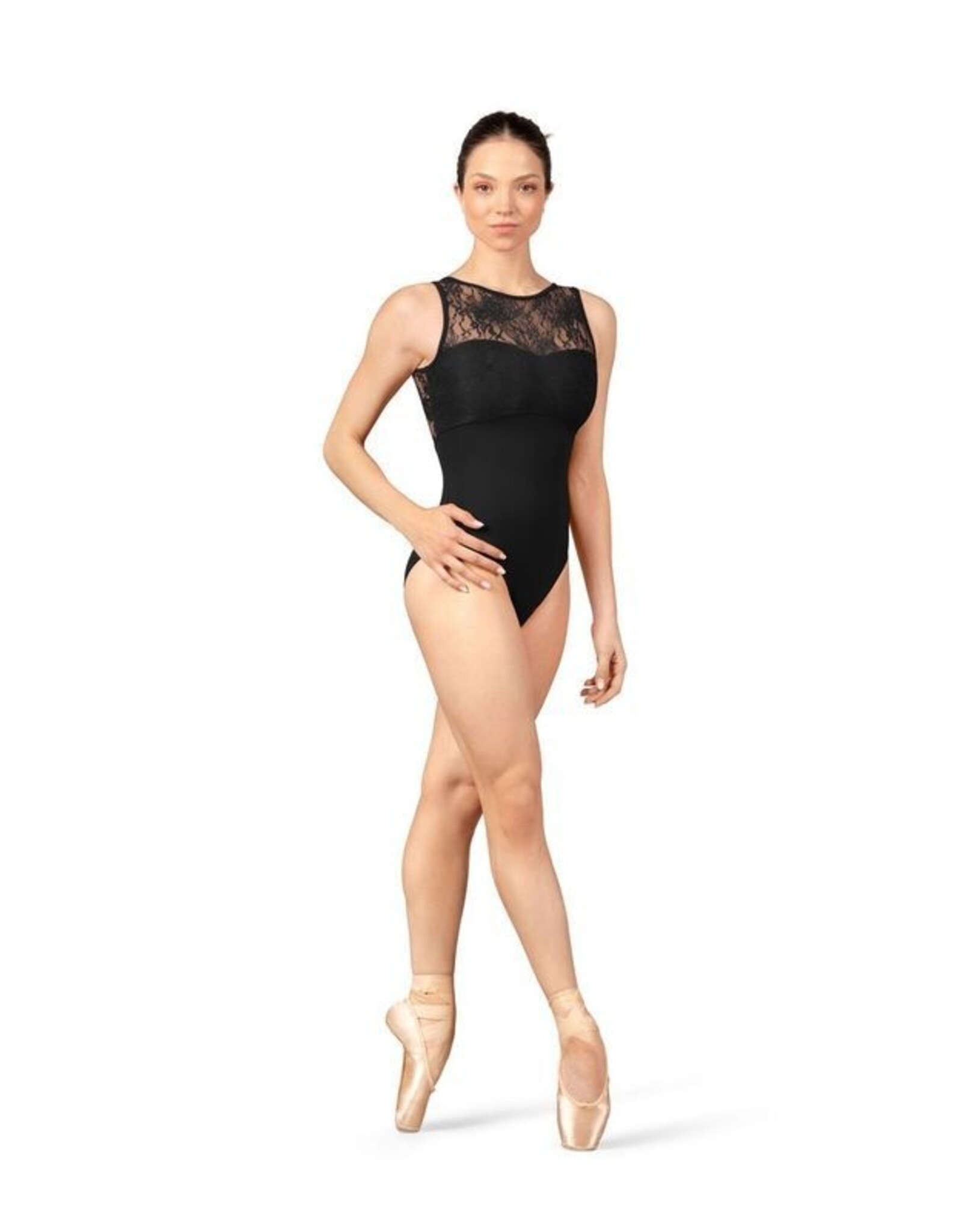 Mirella Majesty Scoop Neck Leotard