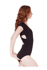 Capezio *Disc* Marbled Haze Portoro Cap Sleeve Leotard
