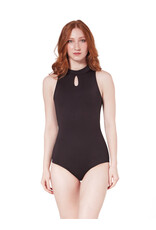 Capezio Marbled Haze Sequoia High Neck Leotard