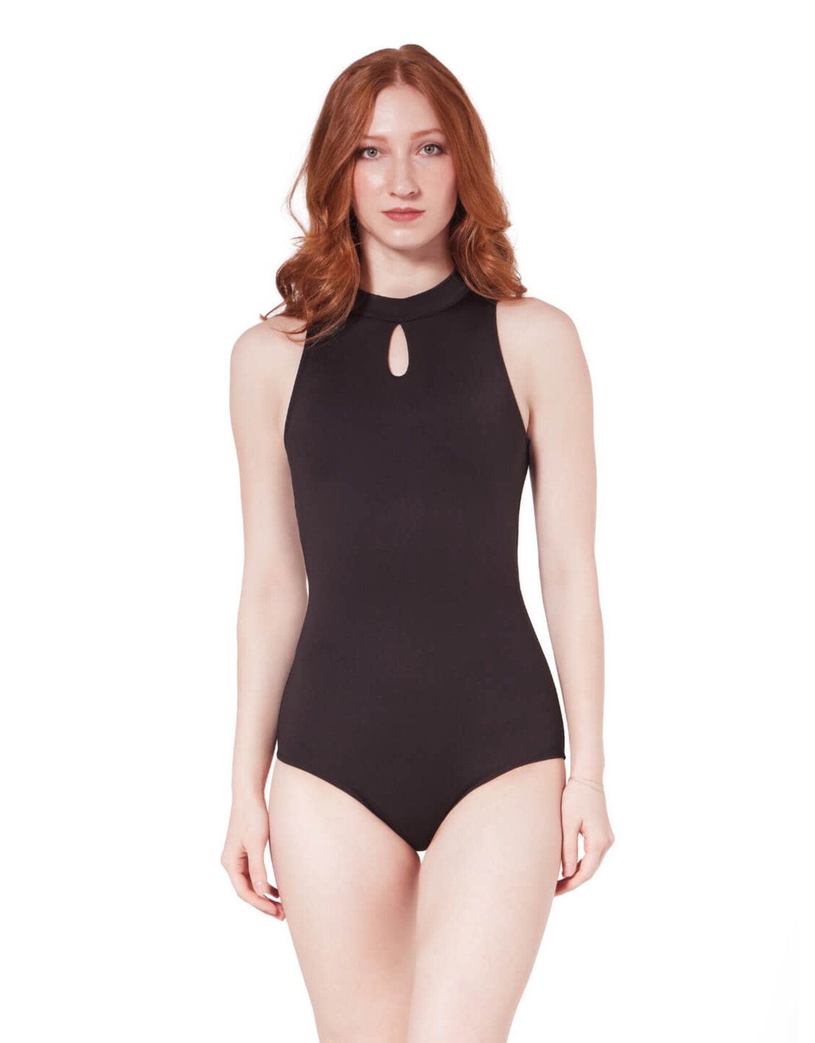 Capezio Marbled Haze Sequoia High Neck Leotard