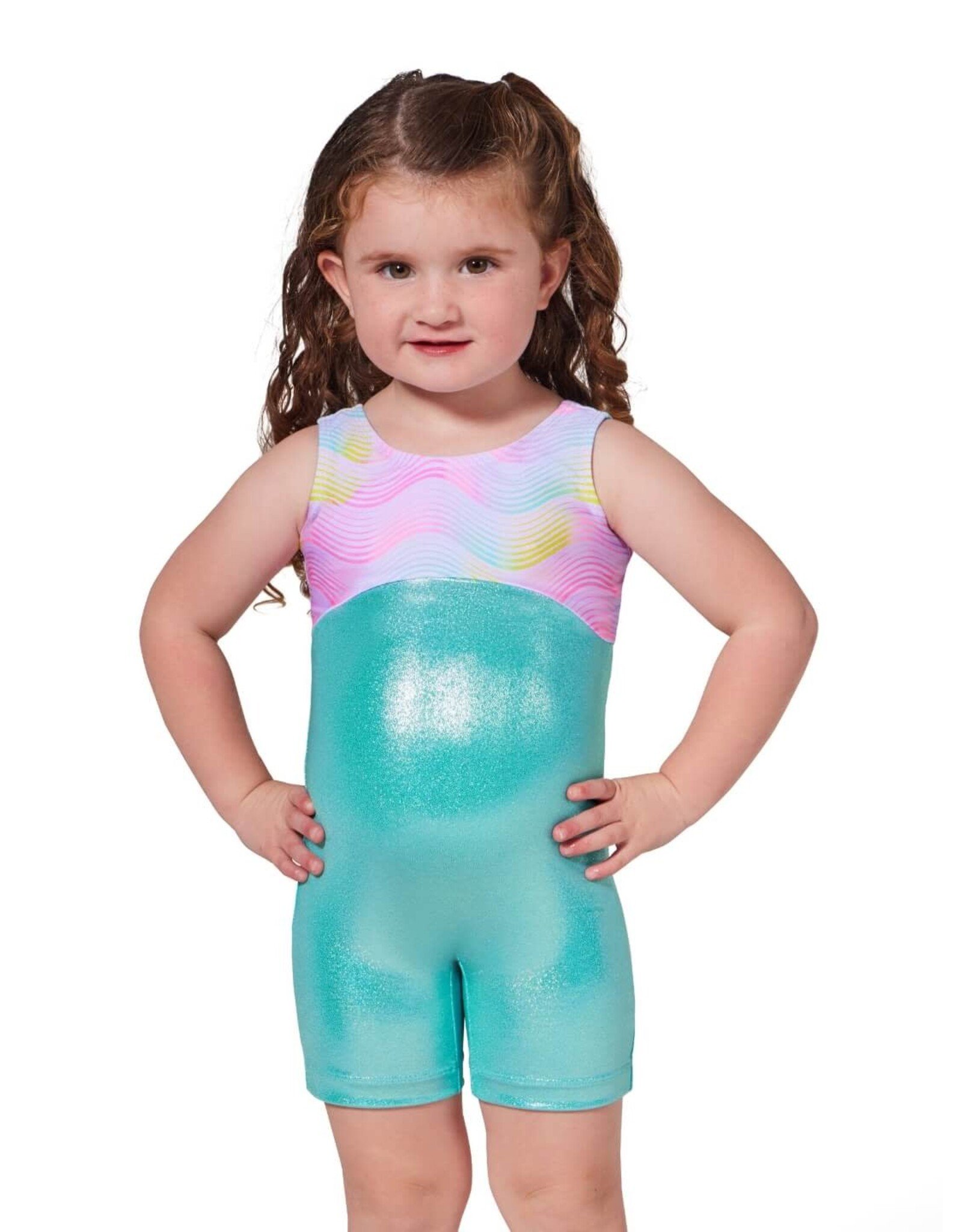 Capezio Sunset Tidal Wave Biketard