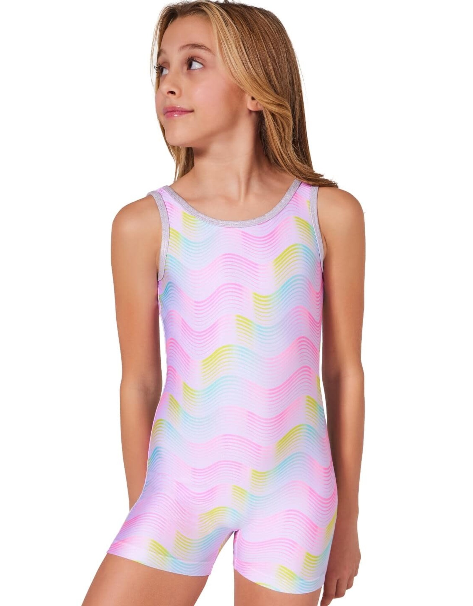 Capezio Sunset Wave Shoreline Biketard