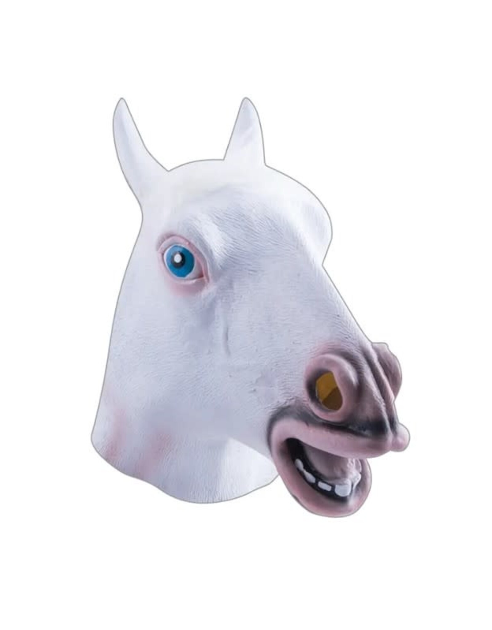 HM Smallwares Horse Mask - White