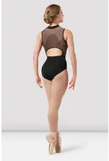 Bloch Lace Zipper Front Mesh Back Leotard - Petite