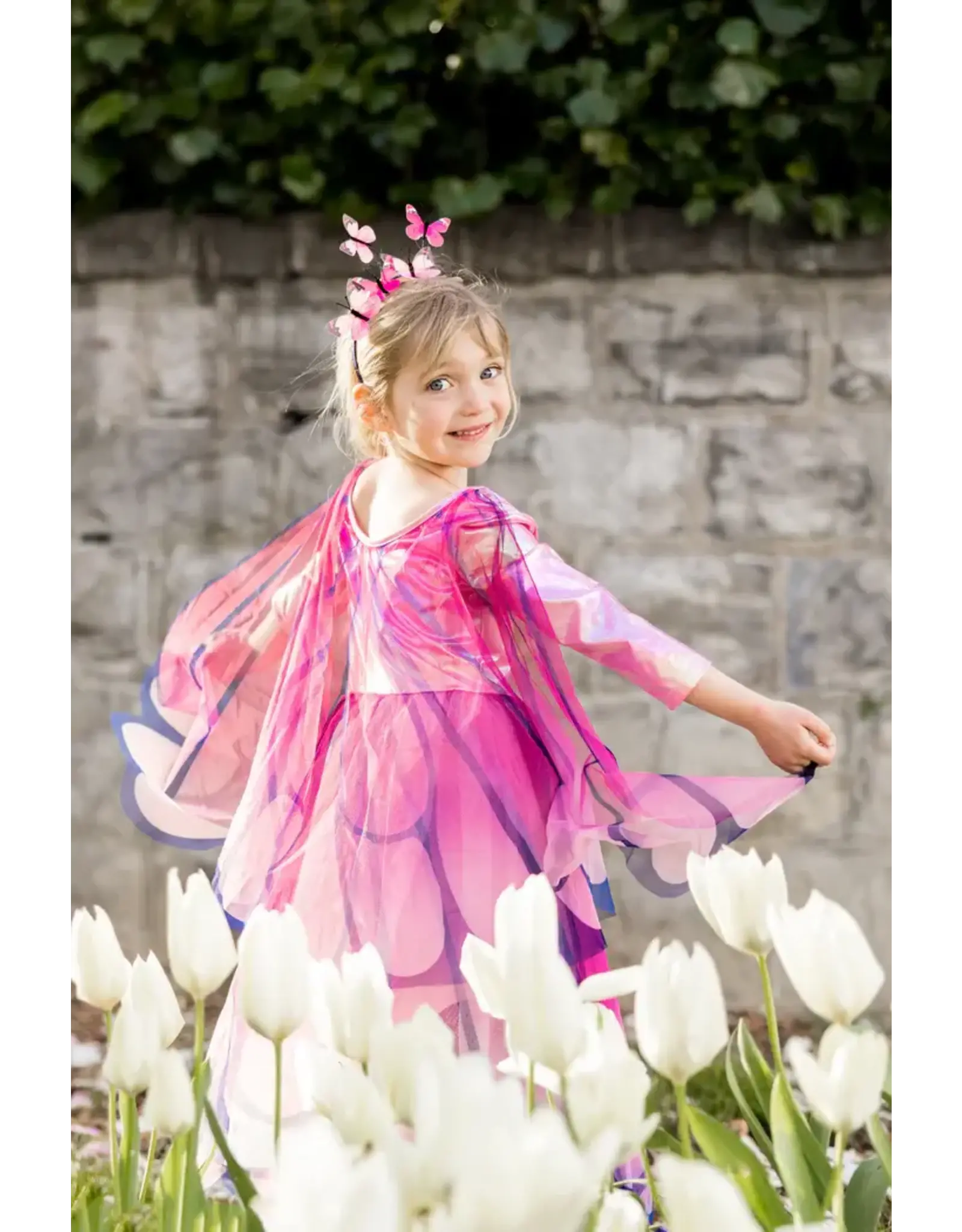 Great Pretenders Butterfly Twirl Dress with Wings and Headband
