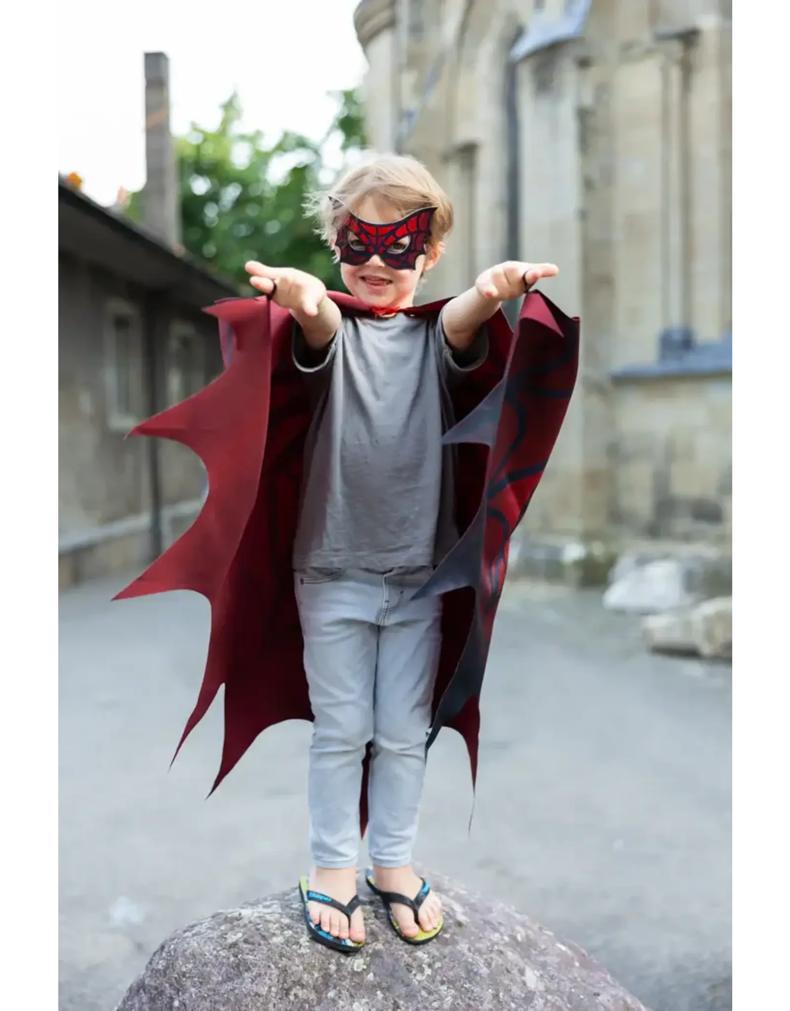 Great Pretenders Web Weaver Soft Wings and Mask 4-6