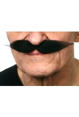 European Moustaches Moustache Black 19cm x 3cm