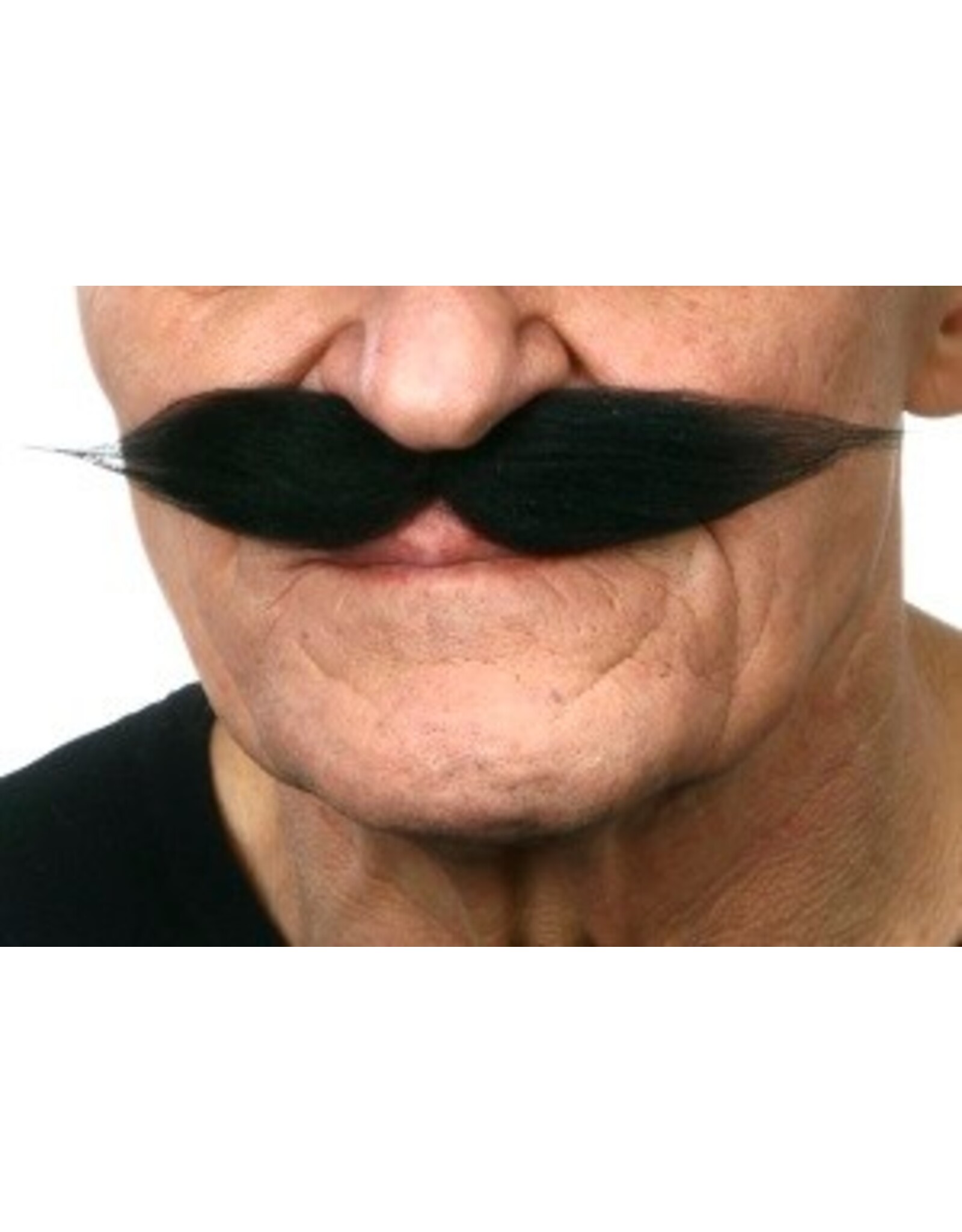 European Moustaches Moustache Black 19cm x 3cm