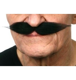 European Moustaches Moustache Black 19cm x 3cm