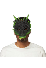 HM Smallwares Dragon Mask Black/Green