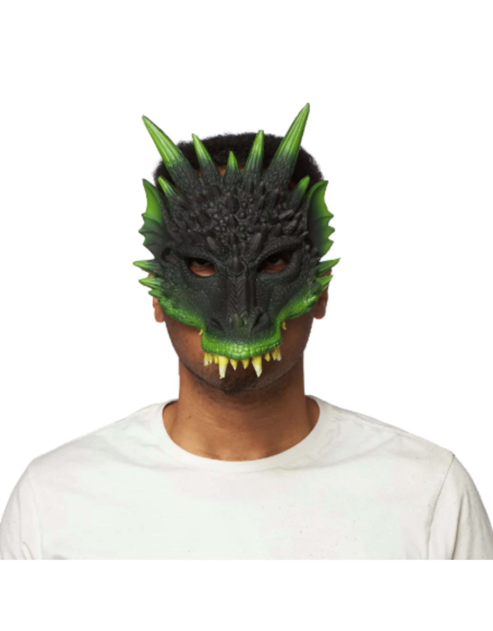 HM Smallwares Dragon Mask Black/Green