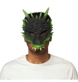 HM Smallwares Dragon Mask Black/Green