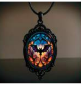 HM Smallwares Antique Bat Pendant