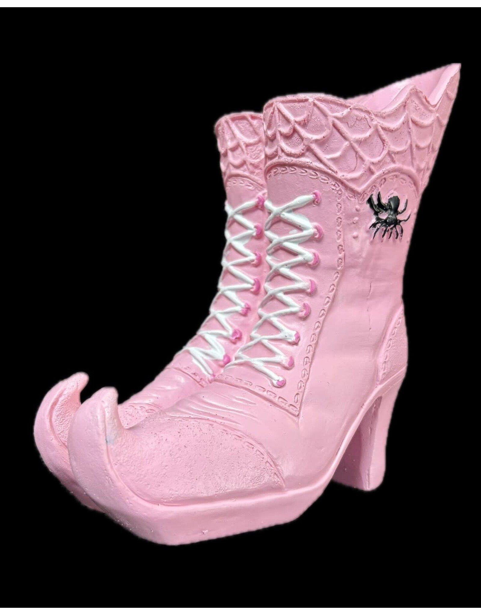HM Smallwares Pinky Witch Boots Decor