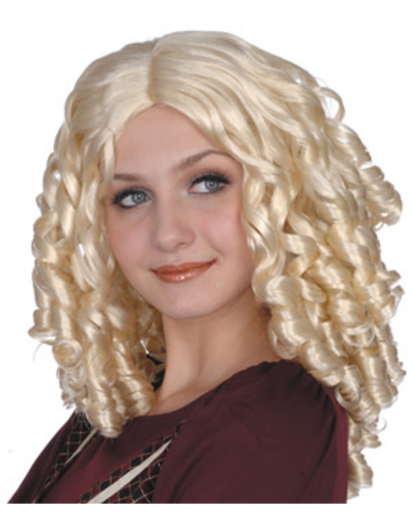 SKS Novelty Ringlet Blonde Wig