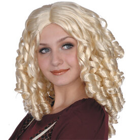 SKS Novelty Ringlet Blonde Wig