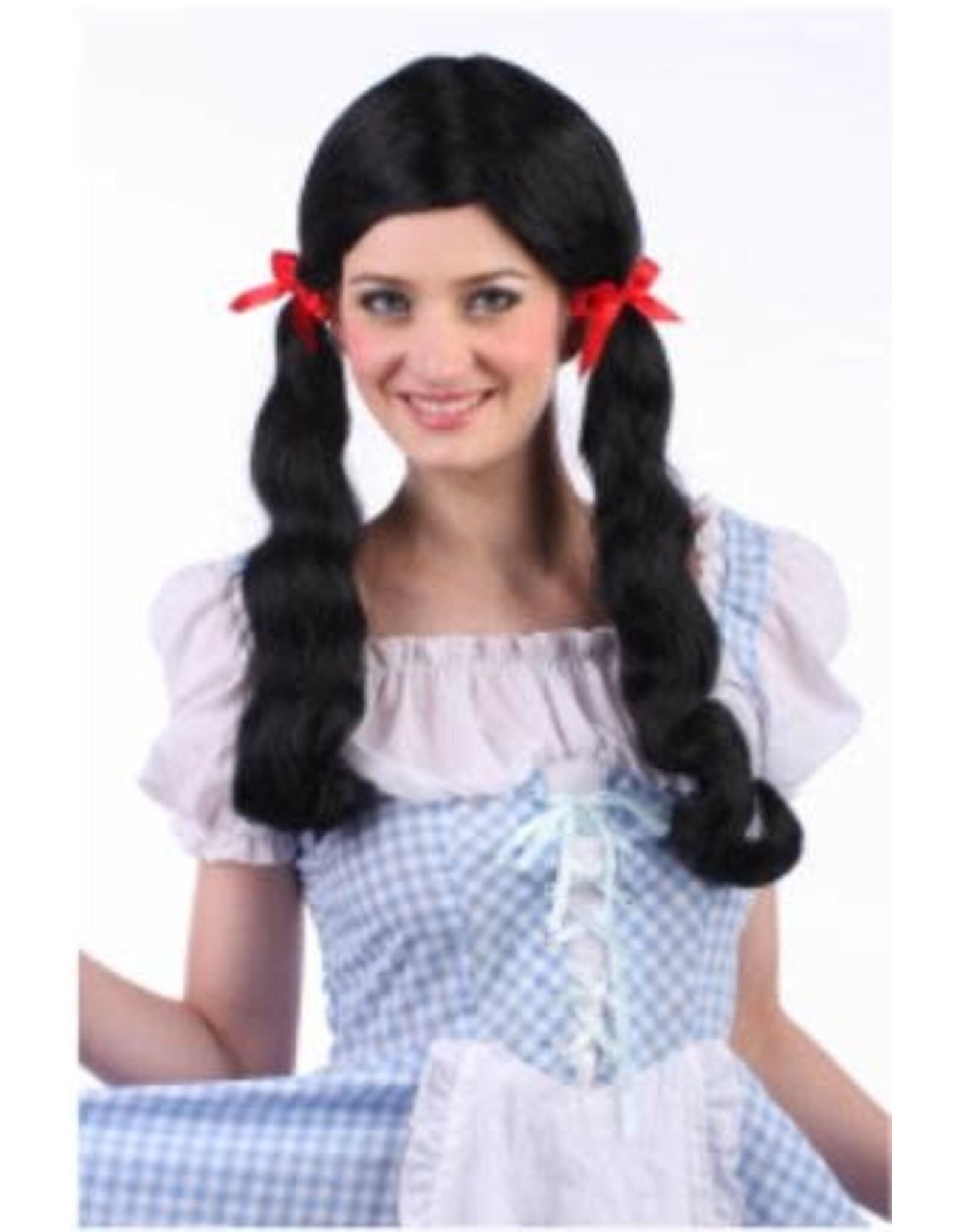 SKS Novelty Long Wig with Pigtails