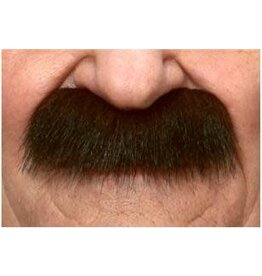 European Moustaches Moustache 8.5cm x 3.5cm Brown