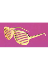 HM Smallwares Shutter Glasses - Gold