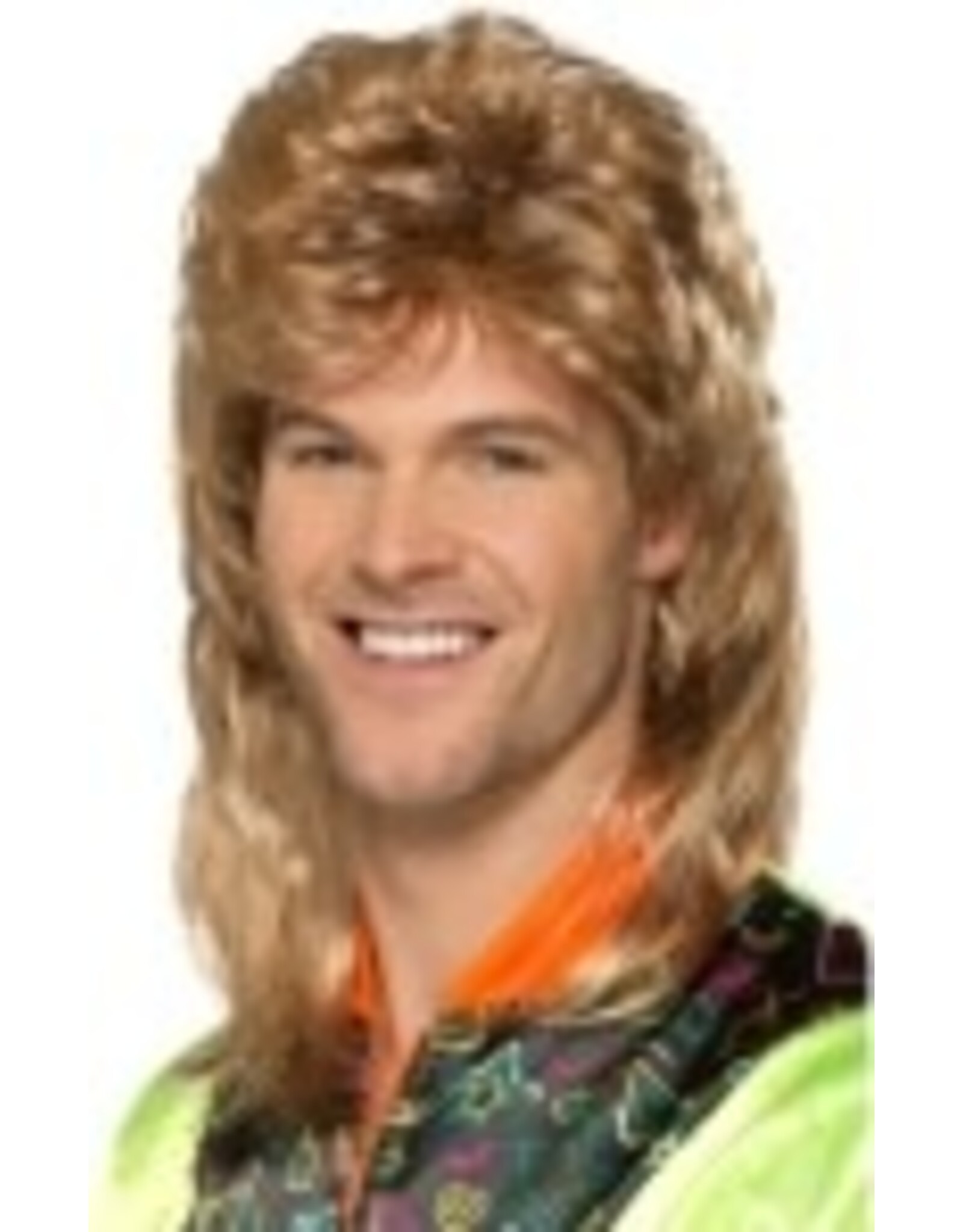 Rubies Costume Mullet Wig - Brown